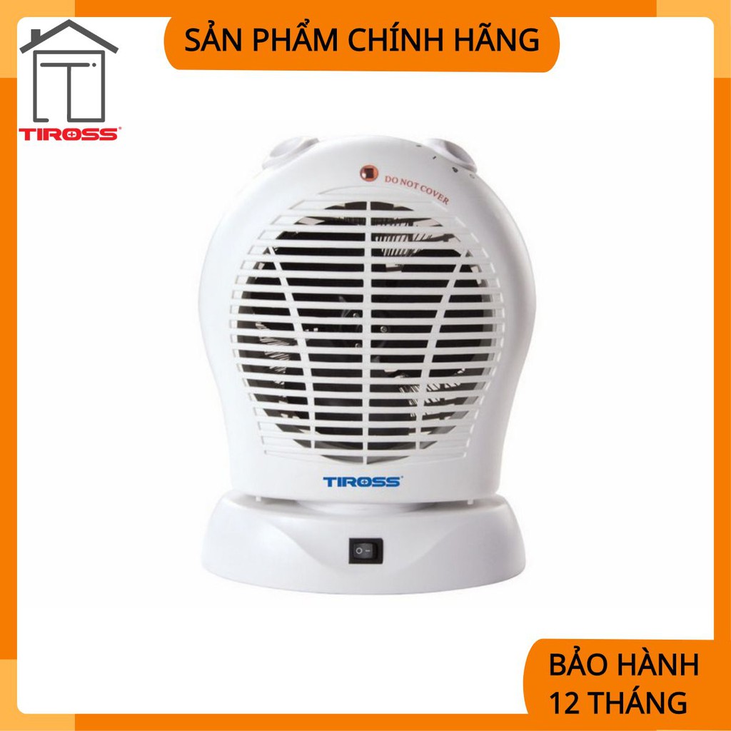 Quạt sưởi hai chiều tiross, 2000W TS944