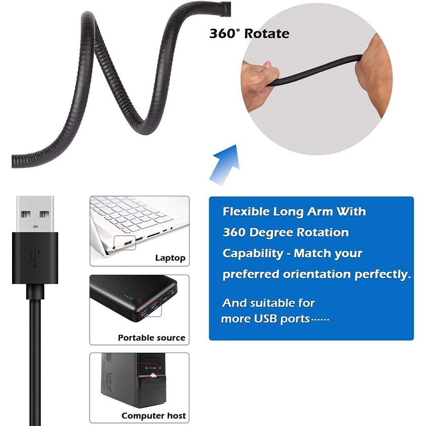 Selens Vòng Đèn LED 3.5inch Hỗ Trợ Chụp Ảnh Selfie / Trang Điểm / Phát Trực Tiếp