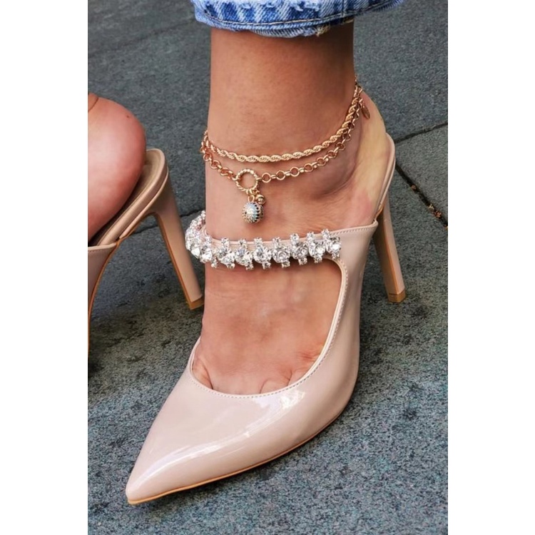 Giày Cao Gót Mũi Nhọn Size Lớn Thời Trang Dành Cho Nữ / Size 36-43