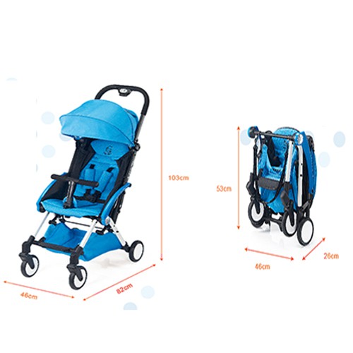 [ TP.HCM MIỄN PHÍ GIAO HÀNG &amp; LẮP RÁP ] Xe đẩy du lịch cho bé Kku.ku duckbill Ku6037 [ BẢO HÀNH 1 NĂM ]