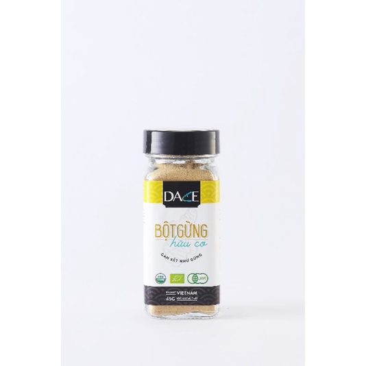 Bột gừng hữu cơ Dace