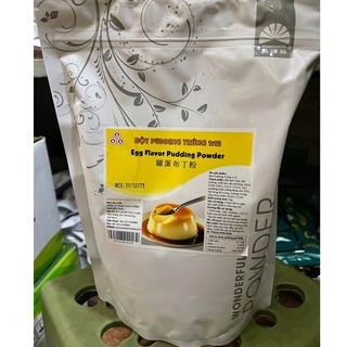 Bột Pudding Trứng WONDERFUL/ Bột bánh Flan trứng WONDERFUL gói 1kg
