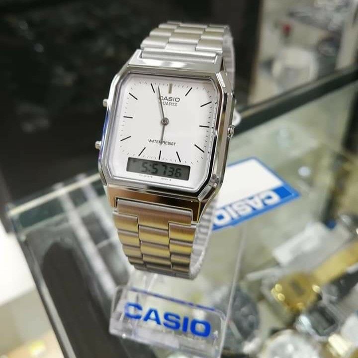 Đồng hồ danh cho nam và nữ Casio AQ-230A-7D