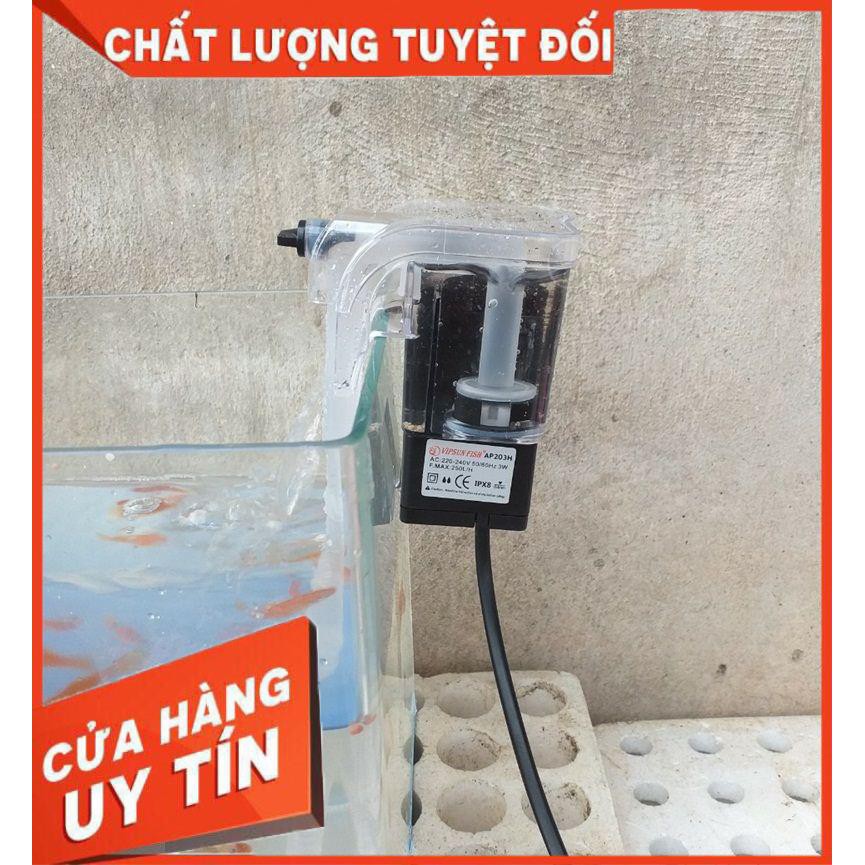 Máy lọc nước bể cá Jeneca Xp 06, công suốt 3,5W- Máy chạy êm, chuẩn chống thấm nước IP8 [ĐƯỢC KIỂM HÀNG]