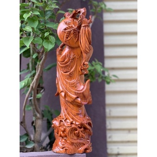 Tượng đạt ma sư tổ gỗ hương