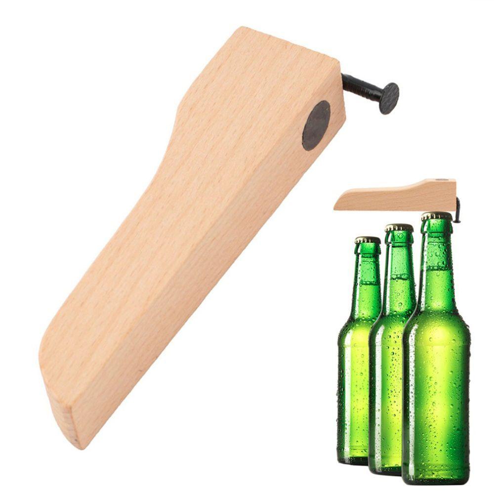 Dụng Cụ Mở Nắp Chai, Bia Bằng Gỗ