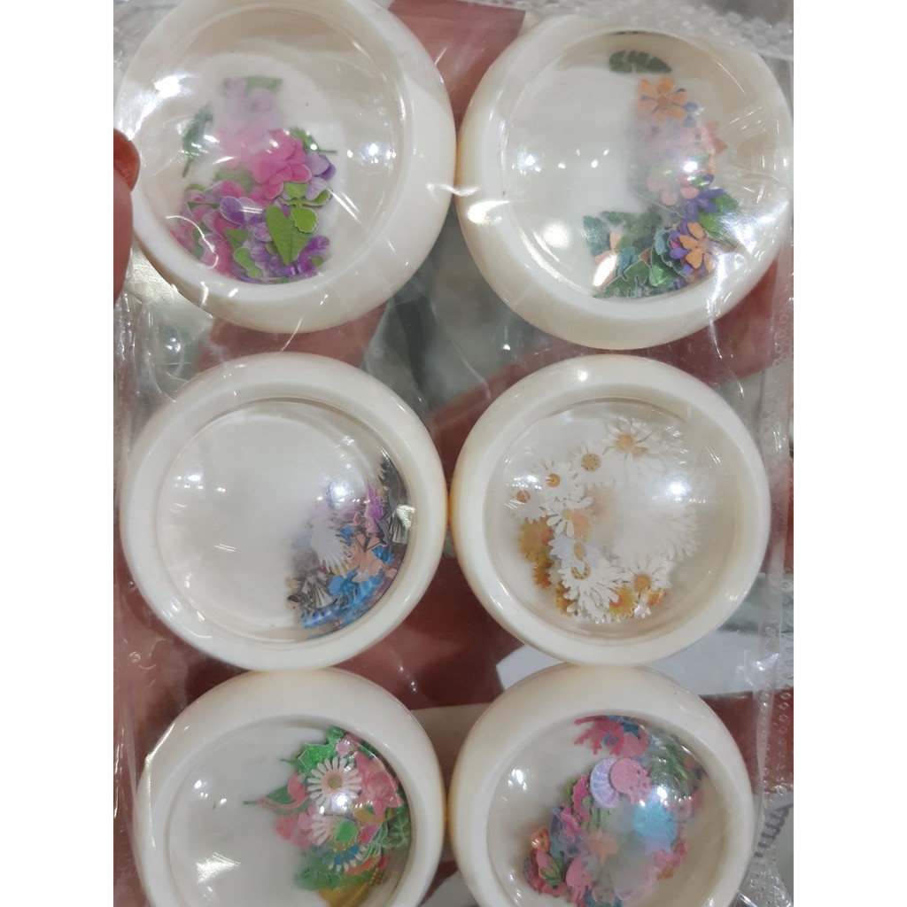 Set giấy trang trí móng (6 hủ) - NA5870