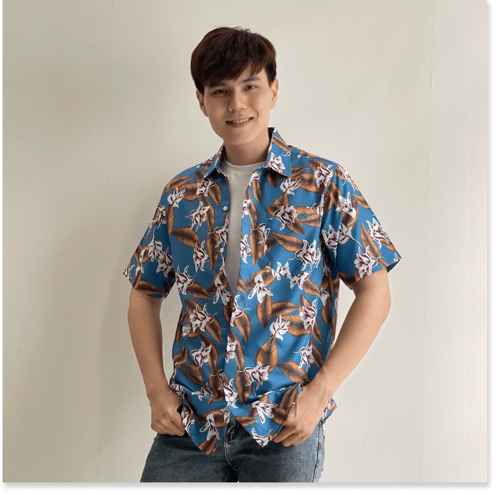 ÁO SƠ MI NAM NỮ,THIẾT KẾ HỌA TIẾT SIÊU NGẦU,CHẤT LIỆU VÃI THOÁNG MÁT  THỜI TRANG KME.STORE