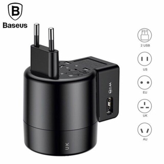 Bộ sạc đa năng baseus kiêm ổ cắm điện đa năng du lịch có cổng usb