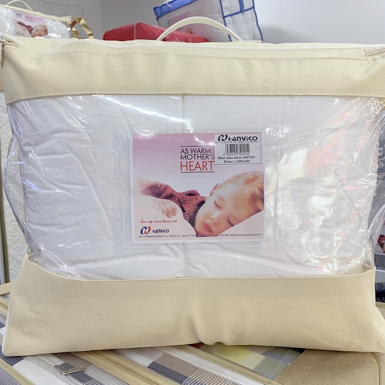 ☘️ Ruột Chăn Cao Cấp ☘️ Hanvico bông Microfiber lông vũ nhân tạo chuẩn khách sạn 5 sao