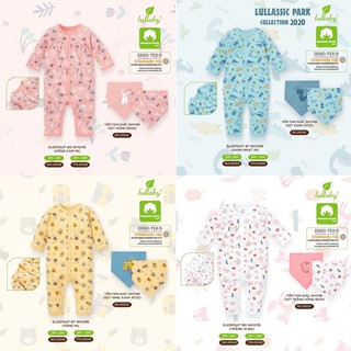 Body sleepsuit Lullaby Cotton Nỉ thu đông bé trai / bé gái
