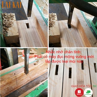 Mũi khoan gỗ đục mộng vuông