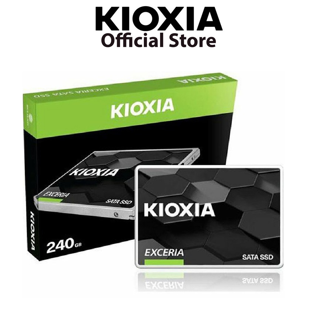 Ổ cứng SSD Kioxia 240GB TOSHIBA Exceria 3D NAND SATA III BiCS FLASH 2.5 inch LTC10Z240GG8 - Chính hãng FPT phân phối