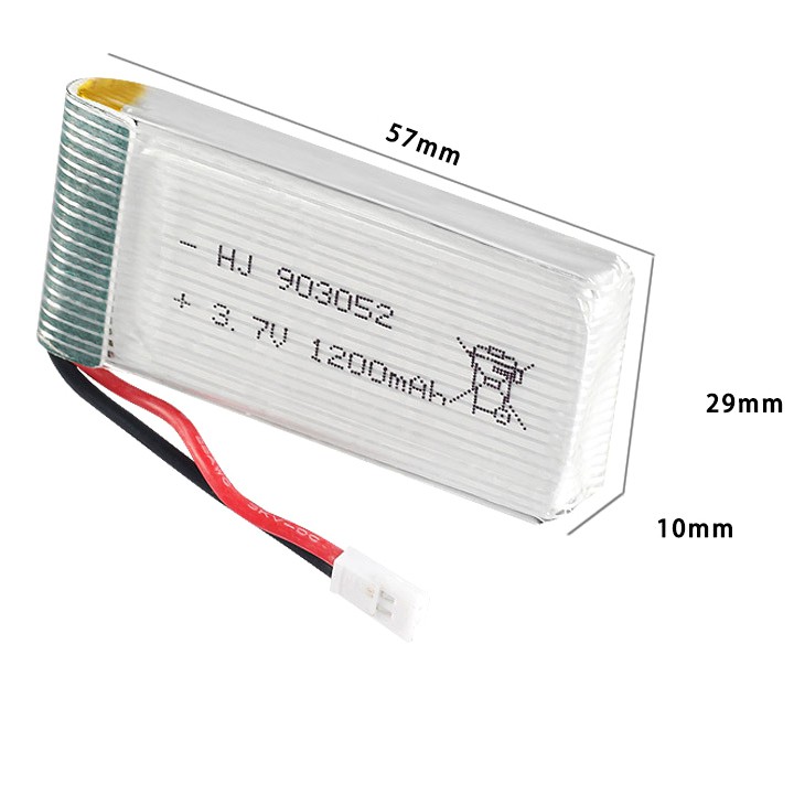 Caka Pin Lipo 3.7V 1200mAh