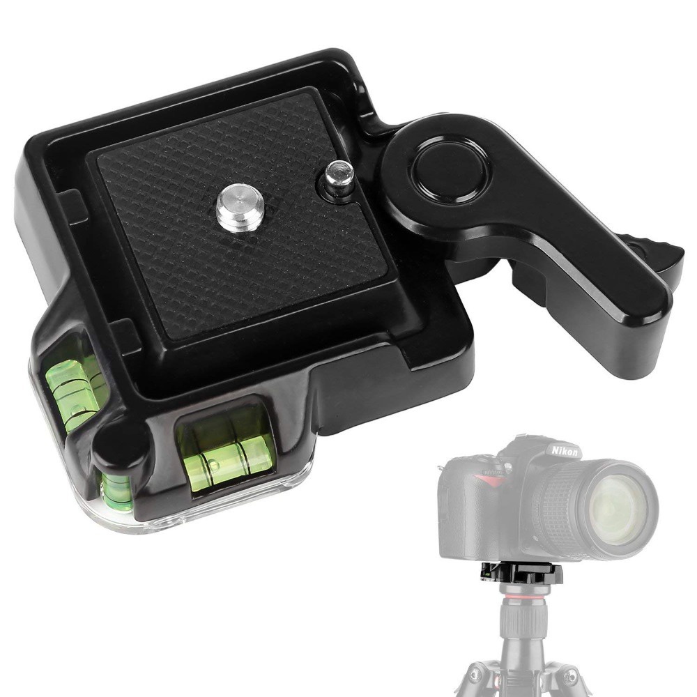Quick release plate QR40- Đế tháo lắp nhanh máy ảnh máy quay với Gimbal, tripod