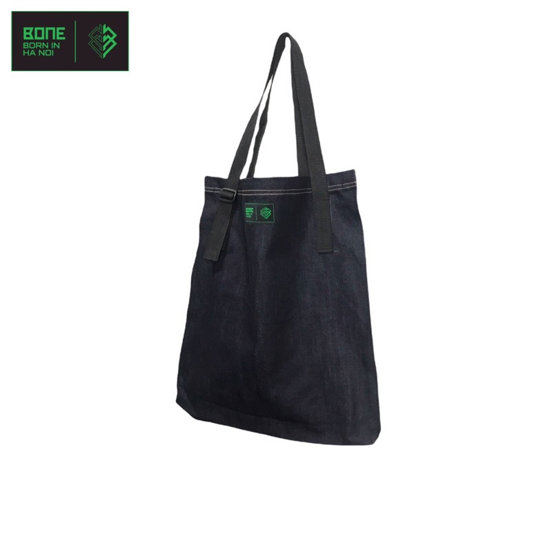 Túi vải tote,túi đeo vai unisex nam nữ túi tote local brand chính hãng BONE Tote basic