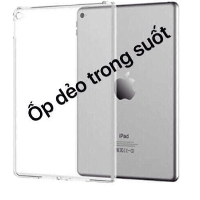 Ốp silicon dẻo trong suốt ipad mini 4