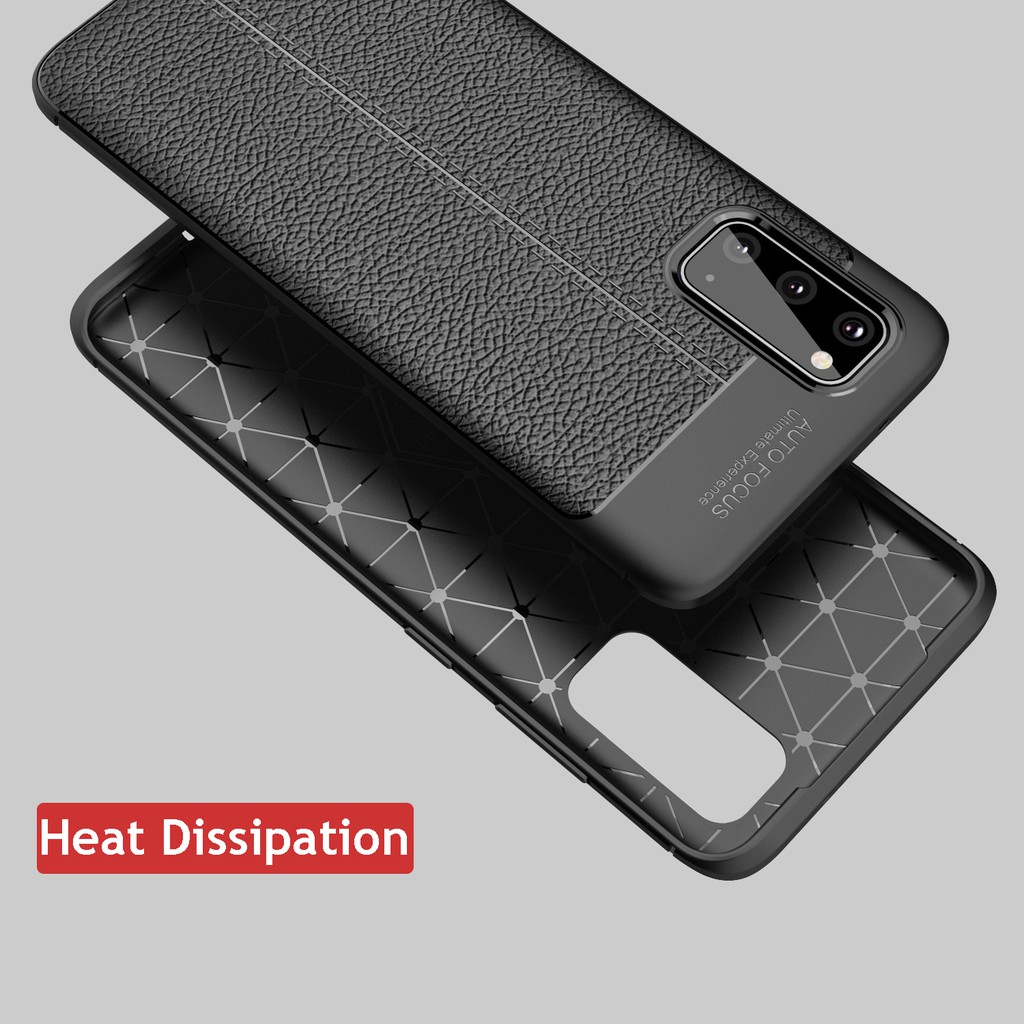 Ốp điện thoại silicone TPU siêu mềm chống sốc cho Samsung Galaxy S20 S20+ S20 Ultra