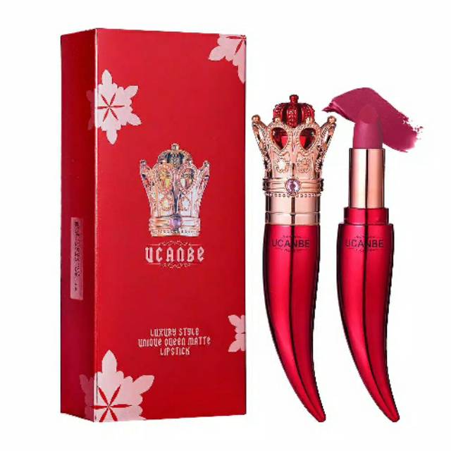 (hàng Mới Về) Son Lì Ucanbe Chất Son Mịn Như Nhung Thiết Kế Vỏ Son Phong Cách Nữ Hoàng | BigBuy360 - bigbuy360.vn