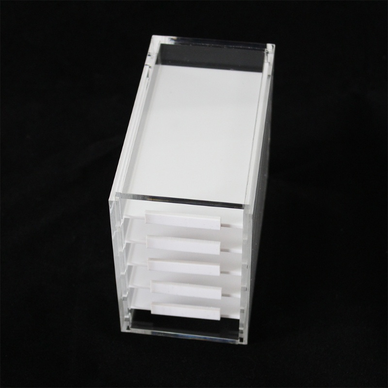 Hộp Đựng Lông Mi Giả 5 Tầng Siêu Trong Suốt Giá Đỡ