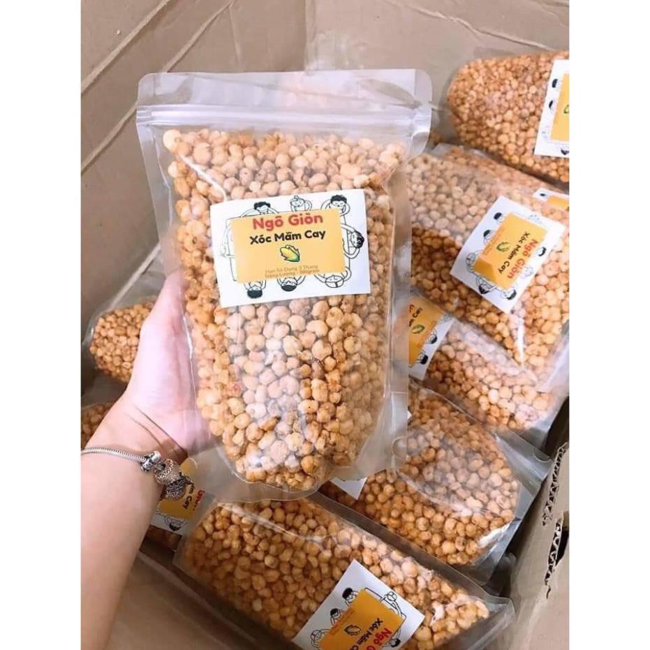 1kg ngô giòn xóc mắm cay giòn tan ăn là mê