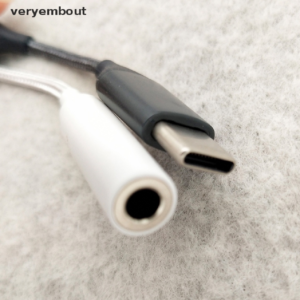 Cáp Chuyển Đổi Âm Thanh Type C 3.5mm Từ USB Sang 3.5mm