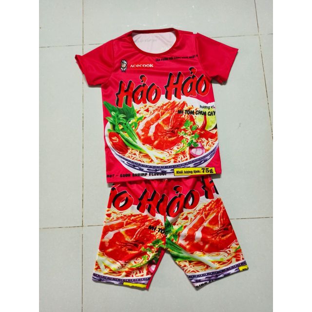 Quần áo mỳ tôm hảo hảo đủ size thun lạnh