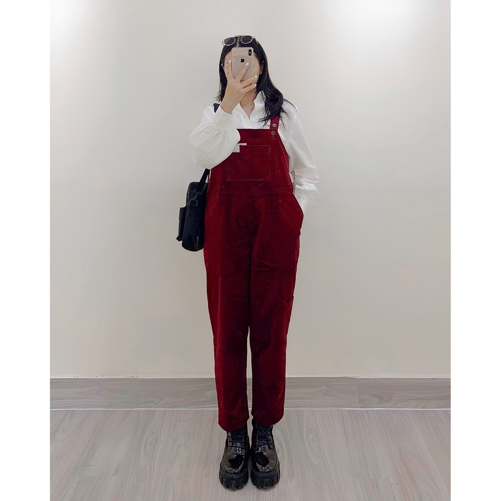 Yếm Nữ Baggy Nhung Tăm TJU | BigBuy360 - bigbuy360.vn