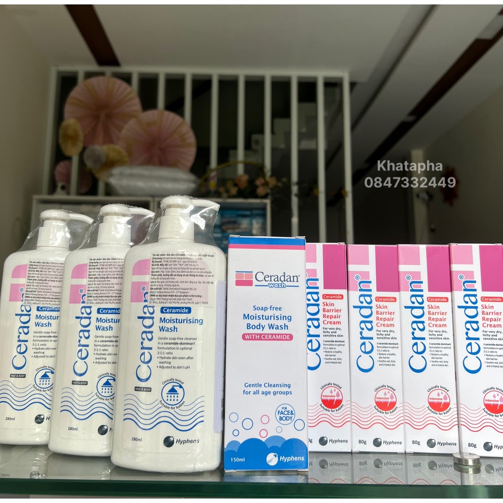 Kem dưỡng ẩm Ceradan cream