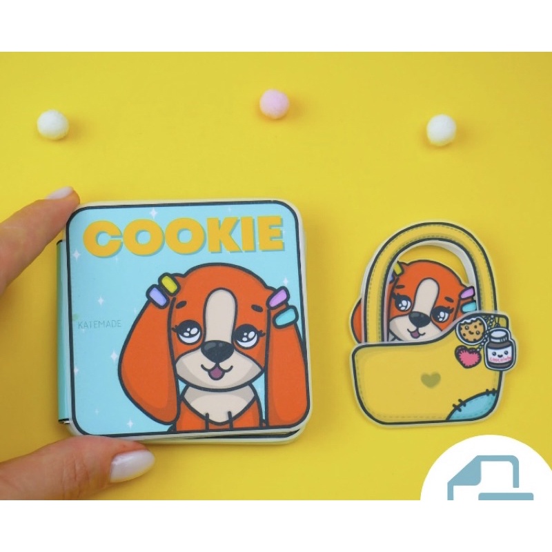 NGÔI NHÀ BÚP BÊ GIẤY CÚN CON VÀNG