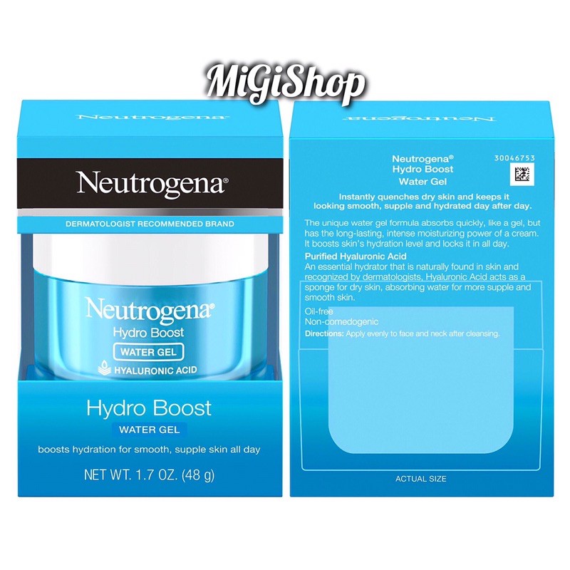 Kem Dưỡng Ẩm Neutrogena Hydro Boost Gel Cream/Water Gel 48g