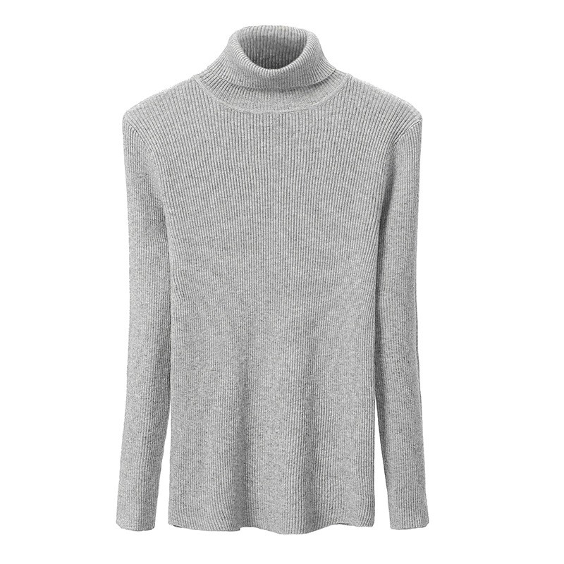 Áo len lụa cổ lọ