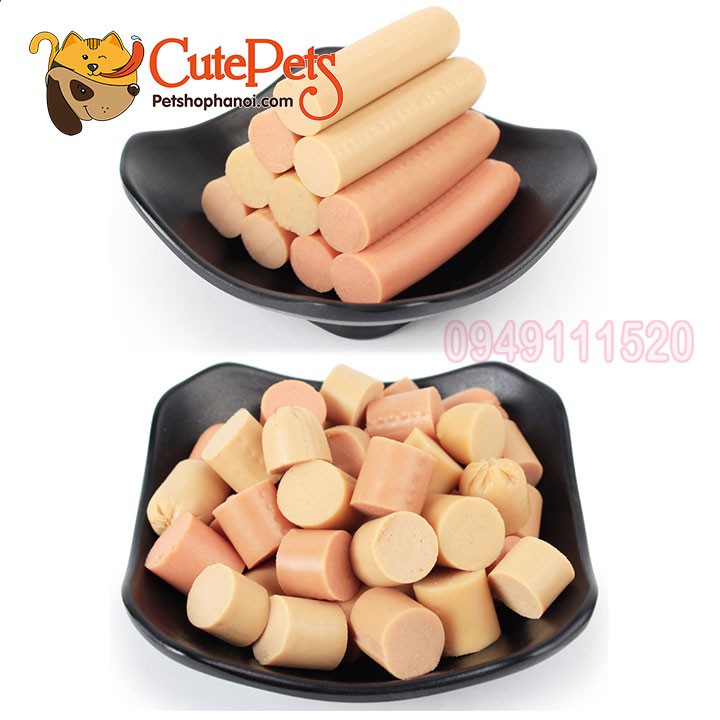 Bánh thưởng cho chó, Xúc xích dinh dưỡng TaoTaoPets bịch 30 cái - Cutepets