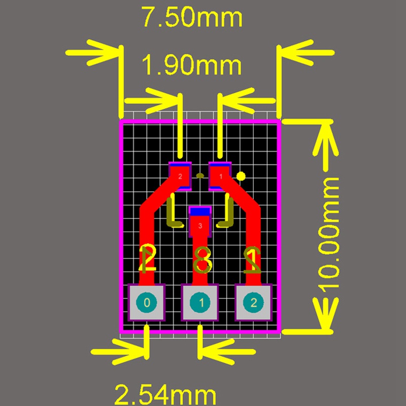 Bộ 50 Bảng Mạch Chuyển Đổi Hai Mặt sot23 sot23-3 Sop3 Sop Sop Spi3 Sim ic pcb Tự Làm dinghingxi1