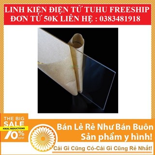 Mica Trong Khổ A4 Dày 2mm (Mica Đài Loan)