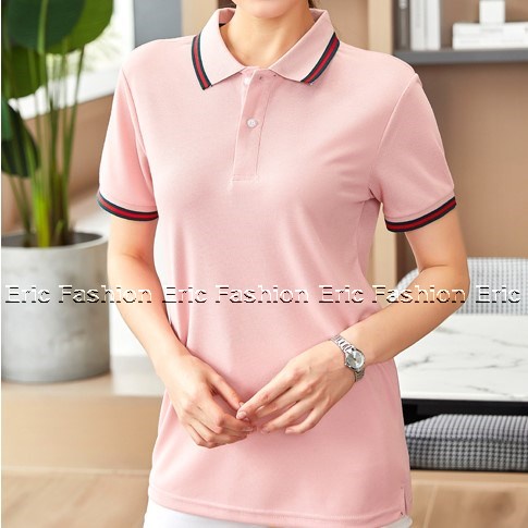 Áo polo nam nữ Eric Fashion, áo thun nam nữ cộc tay form rộng thể thao, áo phông cặp có cổ tay lỡ đẹp | BigBuy360 - bigbuy360.vn