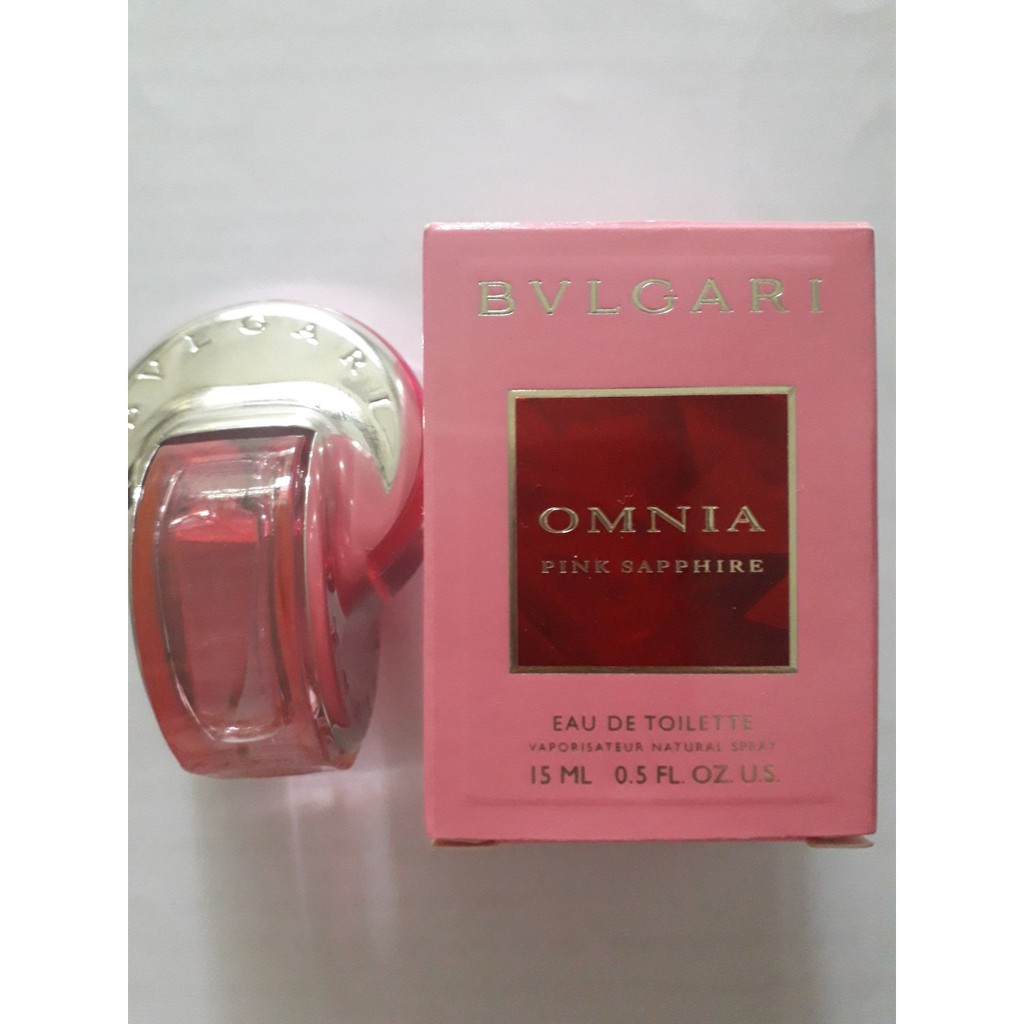 Nước hoa Bvlgari Omnia Pink Sapphire EDT 15ml của Ý chính hãng