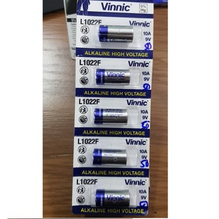 Pin vinnic l1022f 10a-9v / 1 vỉ 5 viên