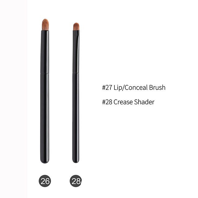 Set 2 cọ trang điểm OVW DLH2628 thiết kế chuyên nghiệp