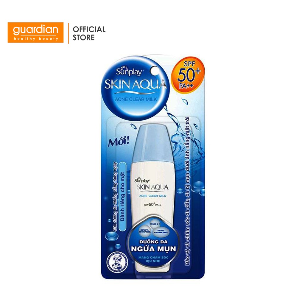 Sữa Chống Nắng Dưỡng Da Ngừa Mụn Sunplay Skin Aqua Acne Clear SPF 50+