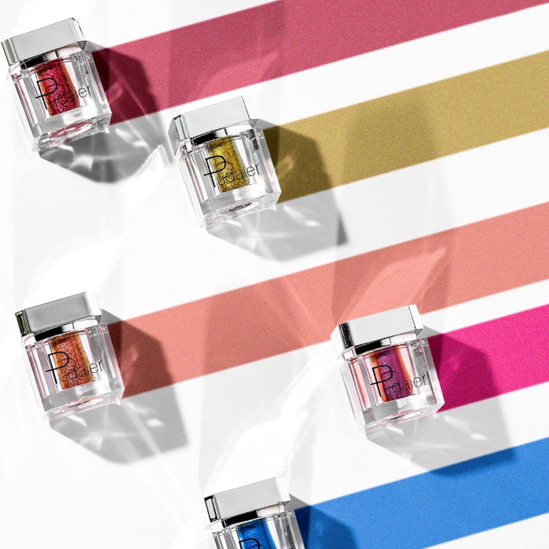 Phấn Mắt Đơn Sắc Ánh Nhũ Lấp Lánh Nhiều Màu Sắc Thời Trang