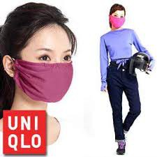 Khẩu trang thời trang UNIQLO Nhật kháng khuẩn - chống bụi bẩn - ngăn ngừa 96% tia UV cắt