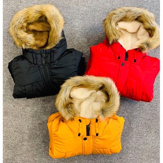 Áo Parka Zara lót lông cho bé