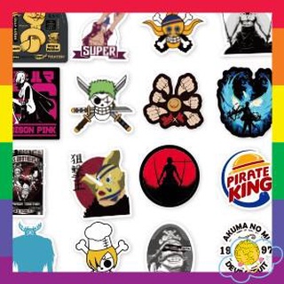 Combo 100 Sticker Hình One Piece