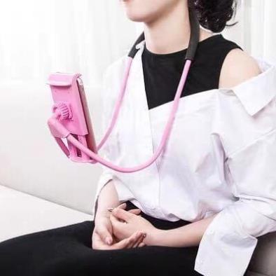 Giá đỡ điện thoại đeo cổ điều chỉnh nhiều tư thế ( tuyển khách sỉ)
