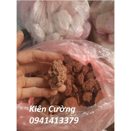 NHAM THẠCH ĐỎ- vật liệu không thể thiếu dành  cho hệ thống lọc bể cá