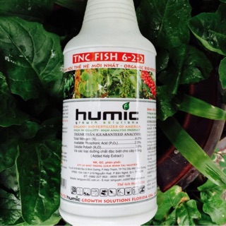Combo Đạm Cá TNC Fish 6-2-2 500ml & Humic 500ml