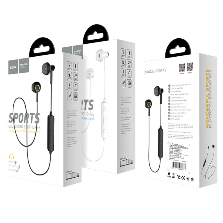 Tai nghe Bluetooth HOCO ES21 (Thể thao, v4.2) BH 12 tháng