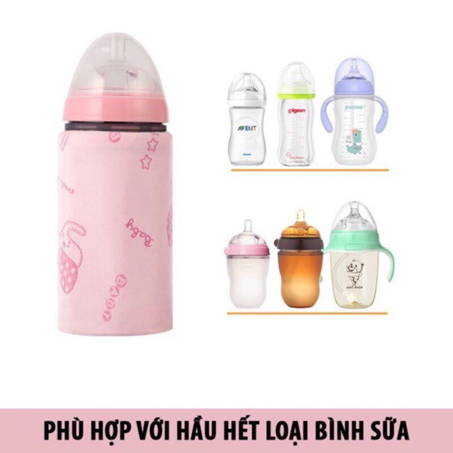 Túi ủ sữa giữ nhiệt cho bé