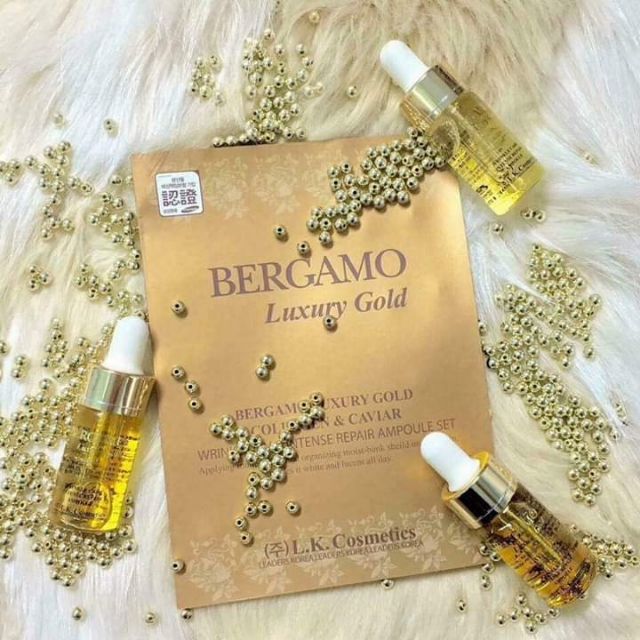 Serum BERGAMO LUXURY GOLD COLLAGEN & CAVIAR